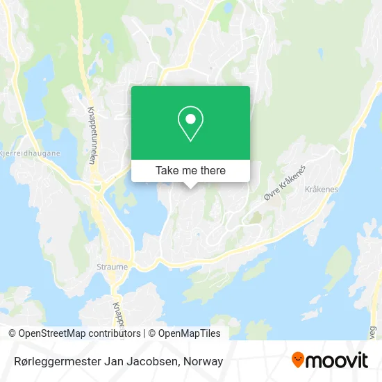 Rørleggermester Jan Jacobsen map