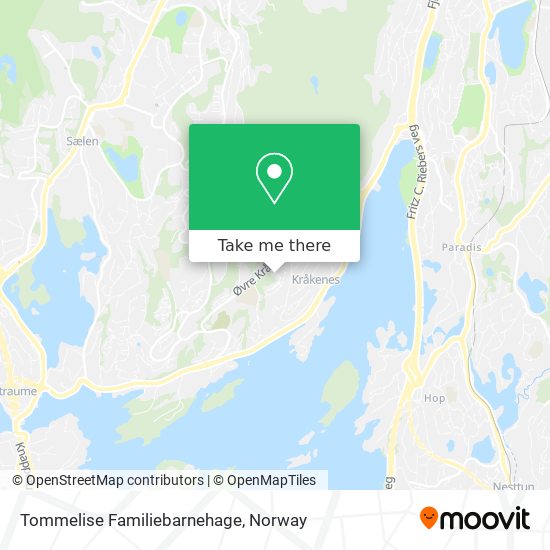 Tommelise Familiebarnehage map