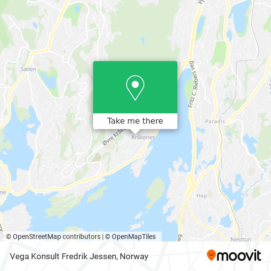 Vega Konsult Fredrik Jessen map