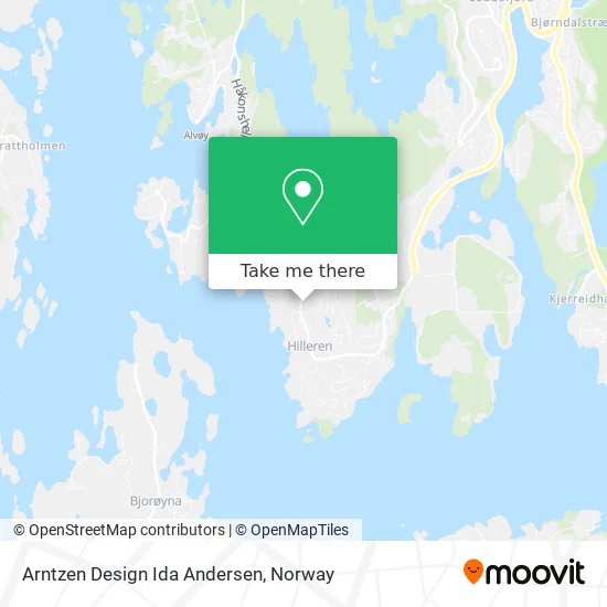 Arntzen Design Ida Andersen map