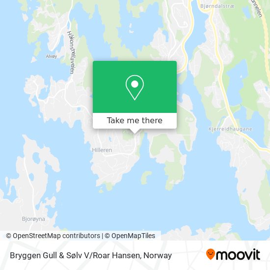 Bryggen Gull & Sølv V / Roar Hansen map