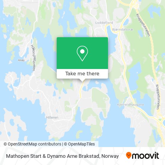 Mathopen Start & Dynamo Arne Brakstad map