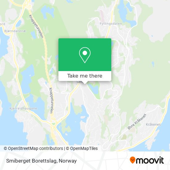 Smiberget Borettslag map