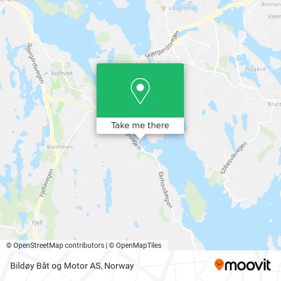 Bildøy Båt og Motor AS map