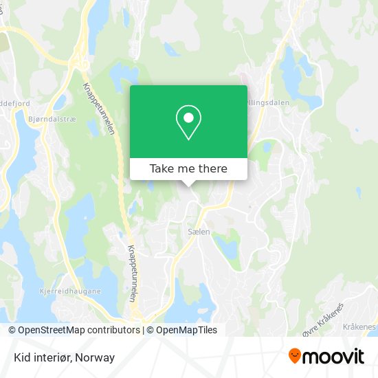 Kid interiør map