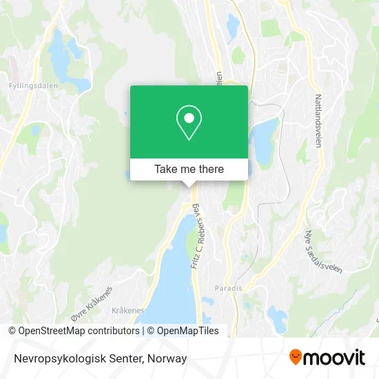 Nevropsykologisk Senter map