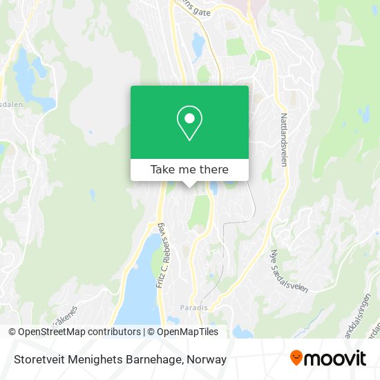 Storetveit Menighets Barnehage map