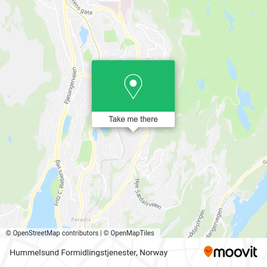 Hummelsund Formidlingstjenester map