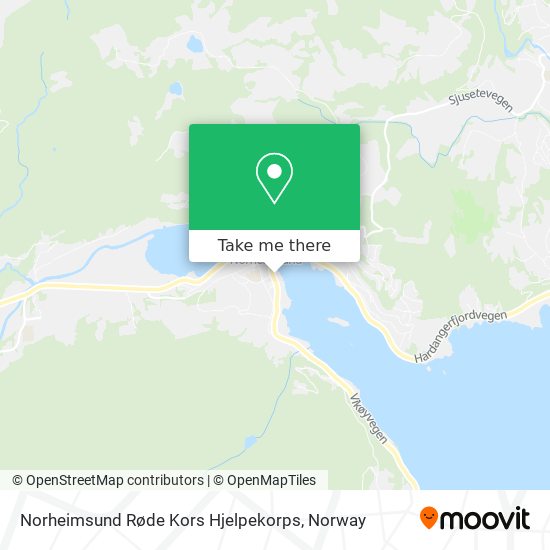 Norheimsund Røde Kors Hjelpekorps map