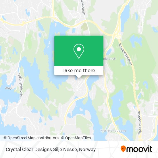 Crystal Clear Designs Silje Nesse map