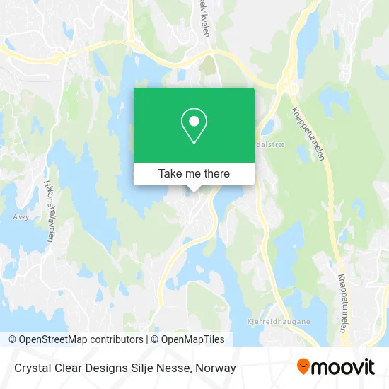 Crystal Clear Designs Silje Nesse map