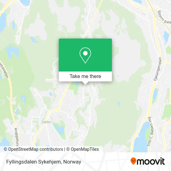 Fyllingsdalen Sykehjem map