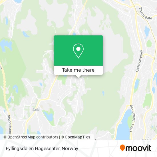 Fyllingsdalen Hagesenter map