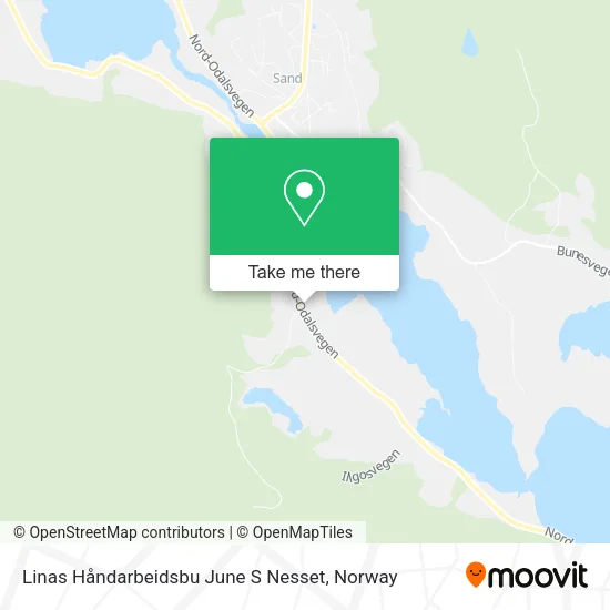 Linas Håndarbeidsbu June S Nesset map