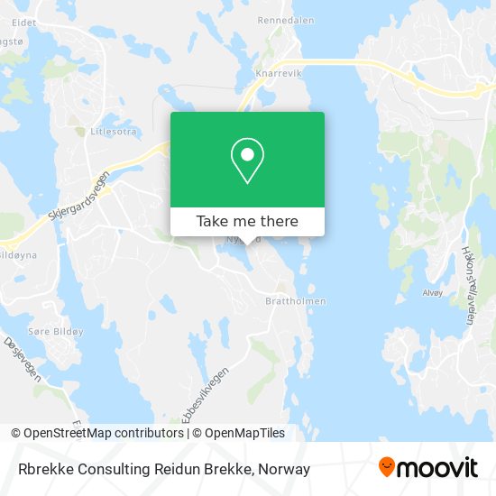 Rbrekke Consulting Reidun Brekke map