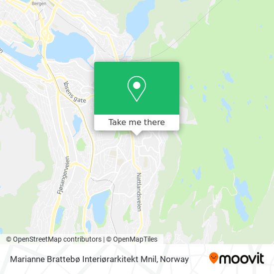Marianne Brattebø Interiørarkitekt Mnil map