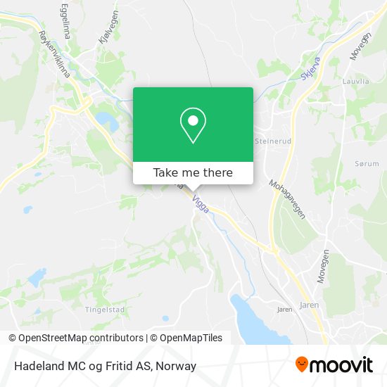 Hadeland MC og Fritid AS map