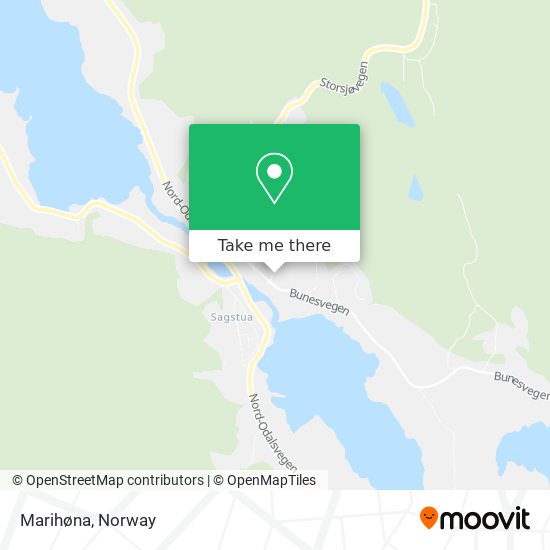 Marihøna map