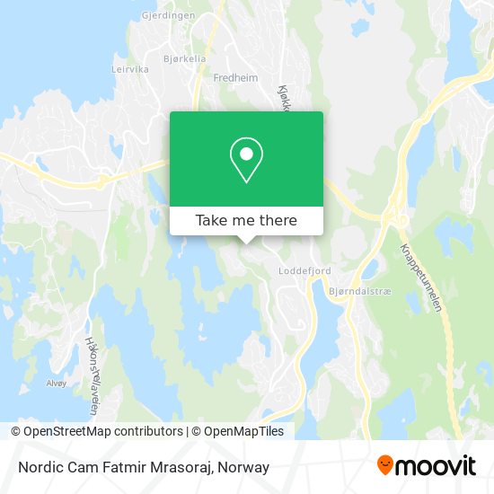 Nordic Cam Fatmir Mrasoraj map