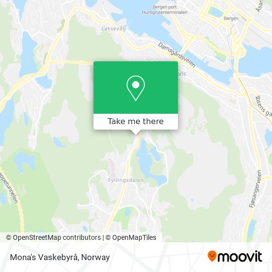 Mona's Vaskebyrå map