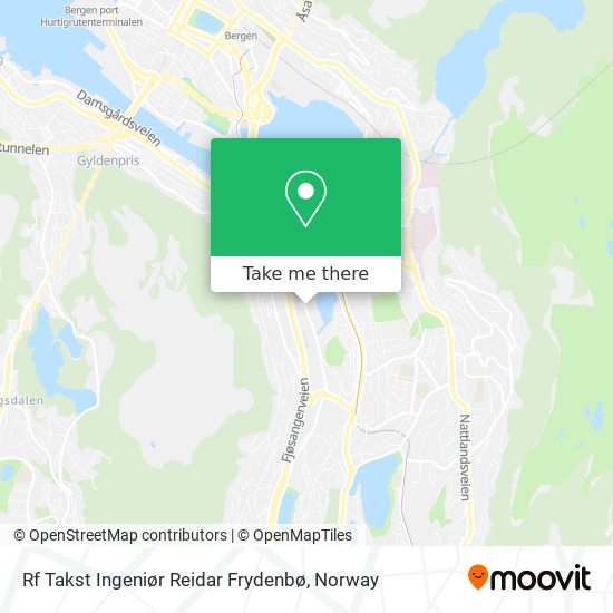 Rf Takst Ingeniør Reidar Frydenbø map