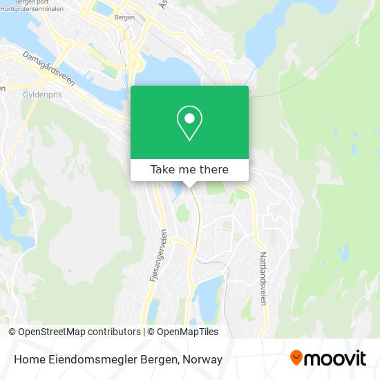 Home Eiendomsmegler Bergen map