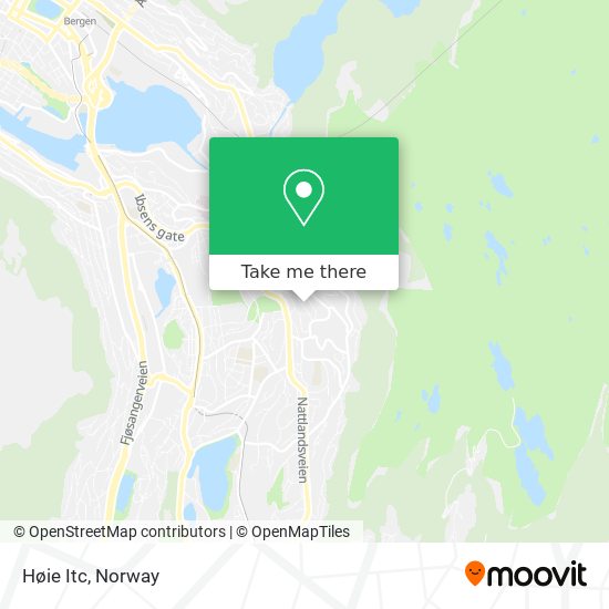 Høie Itc map