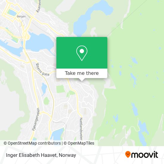 Inger Elisabeth Haavet map