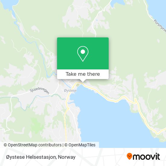 Øystese Helsestasjon map