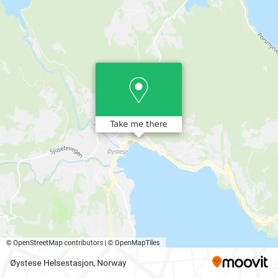 Øystese Helsestasjon map
