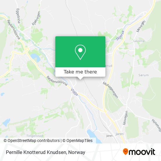 Pernille Knotterud Knudsen map
