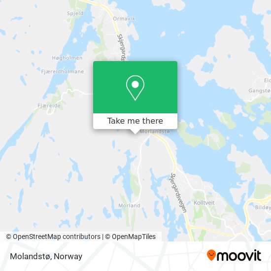 Molandstø map