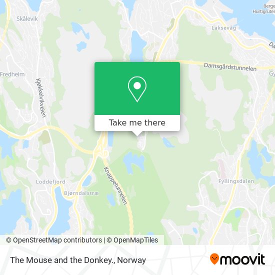 The Mouse and the Donkey. map