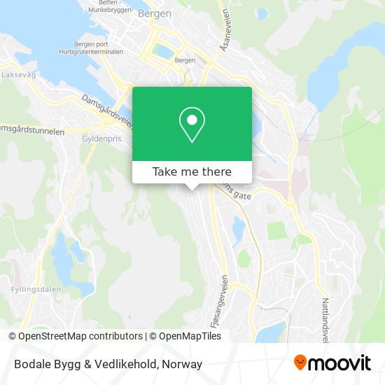 Bodale Bygg & Vedlikehold map