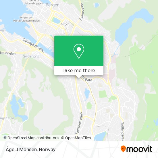 Åge J Monsen map