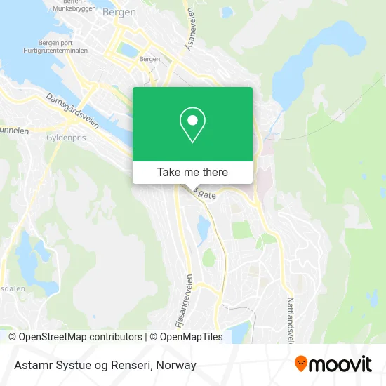 Astamr Systue og Renseri map