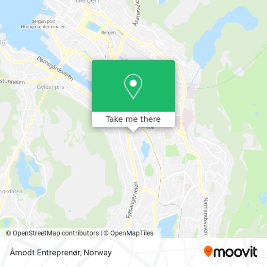 Åmodt Entreprenør map