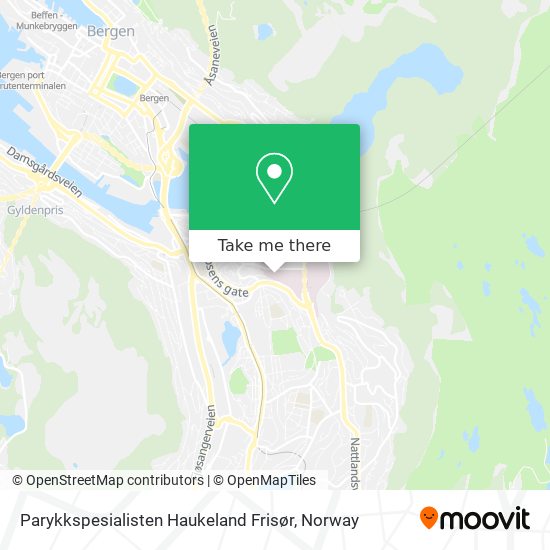 Parykkspesialisten Haukeland Frisør map