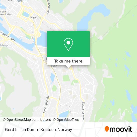 Gerd Lillian Damm Knutsen map