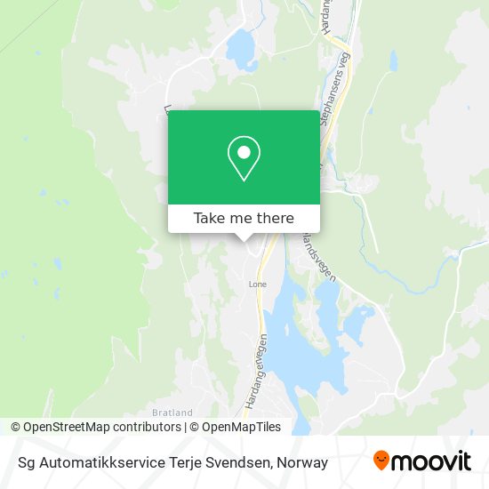 Sg Automatikkservice Terje Svendsen map