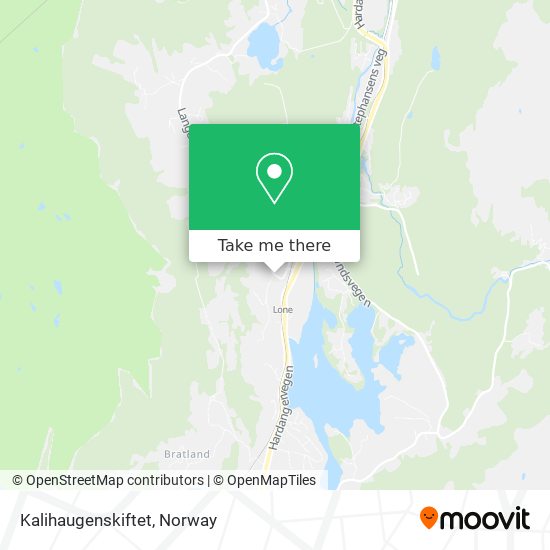Kalihaugenskiftet map