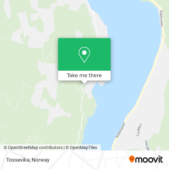 Tossevika map