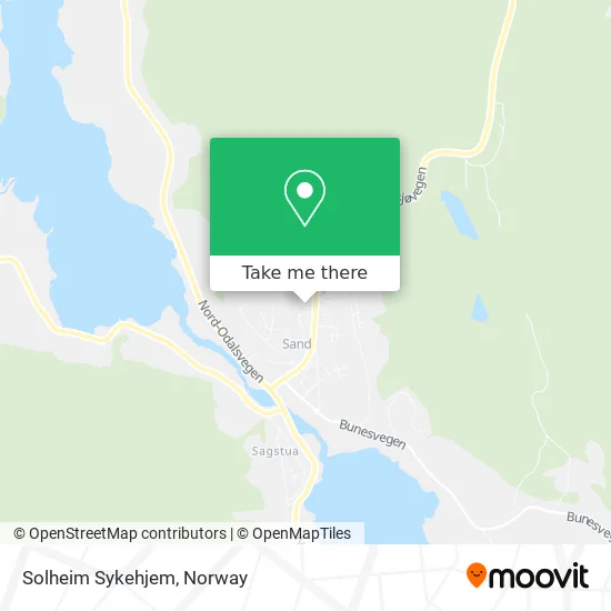 Solheim Sykehjem map