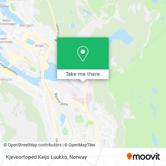 Kjeveortoped Keijo Luukko map