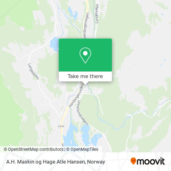 A.H. Maskin og Hage Atle Hansen map