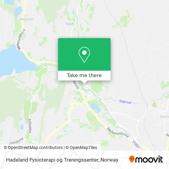Hadeland Fysioterapi og Treningssenter map