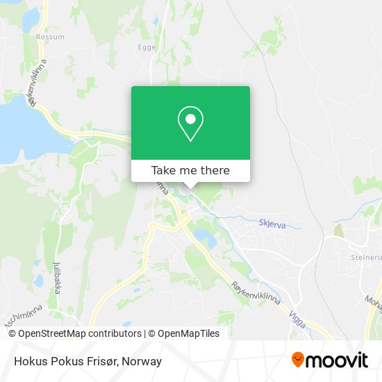 Hokus Pokus Frisør map