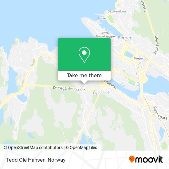 Tedd Ole Hansen map