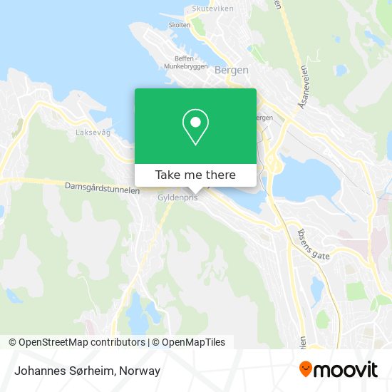 Johannes Sørheim map