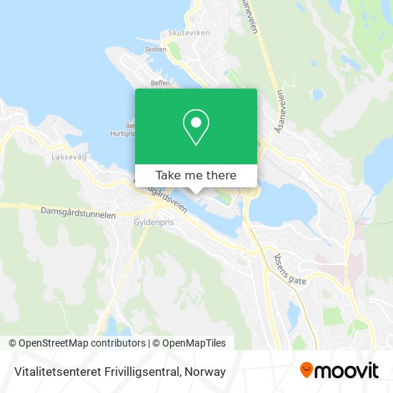 Vitalitetsenteret Frivilligsentral map